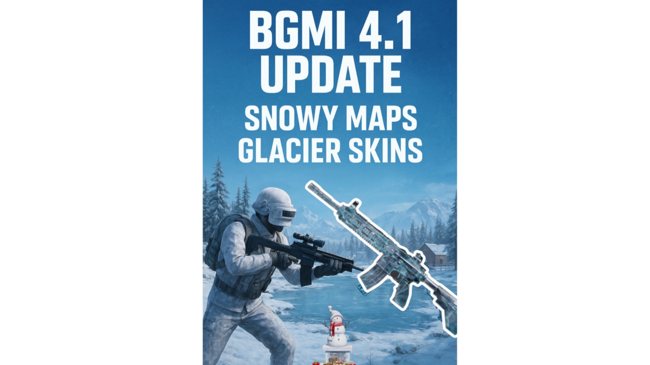 BGMI 4.1 Update: Snowy Maps aur Glacier Skins laut rahe hain! #arenawar #bgminews 